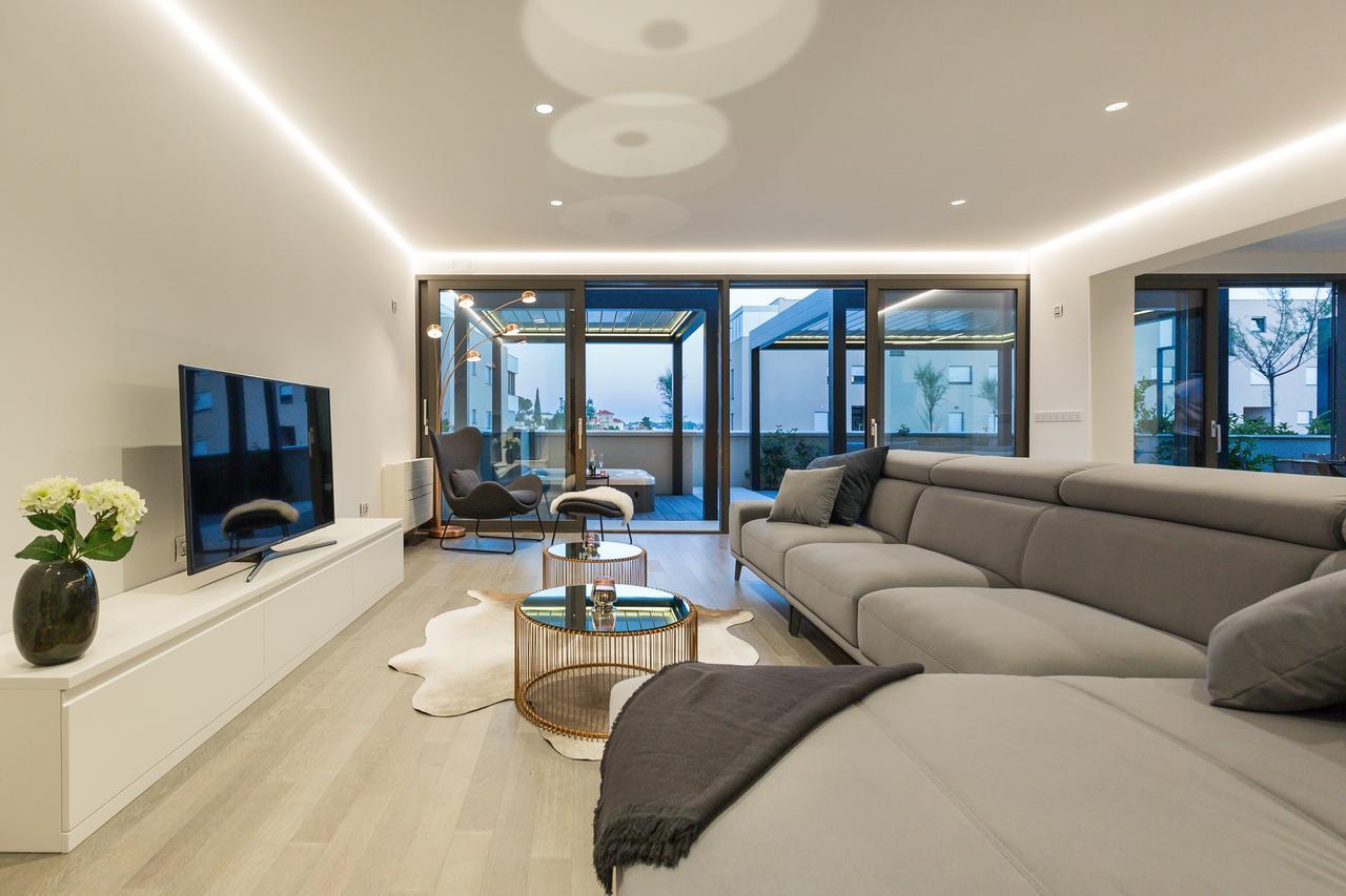 Shell Luxury Residences With Pool And Whirlpool Zadar Exterior photo