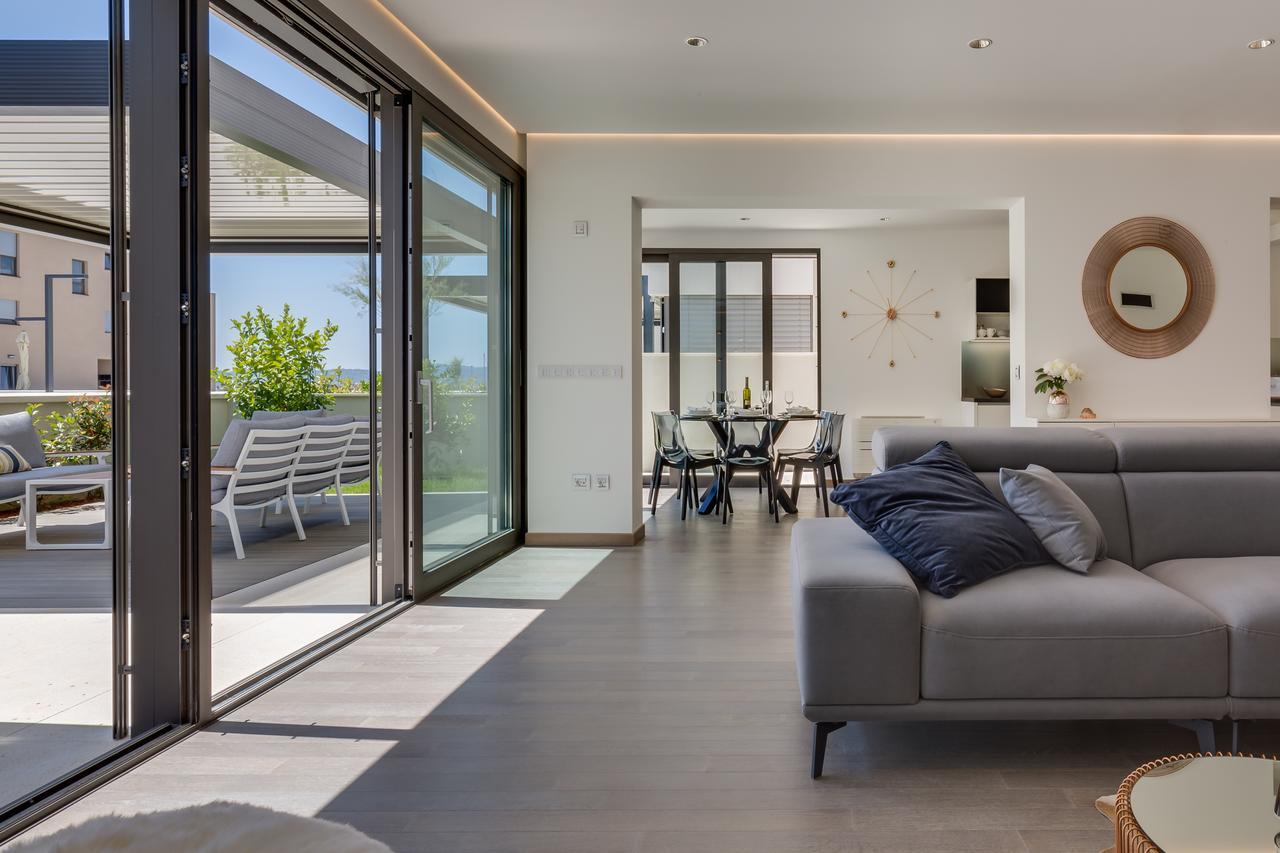 Shell Luxury Residences With Pool And Whirlpool Zadar Exterior photo