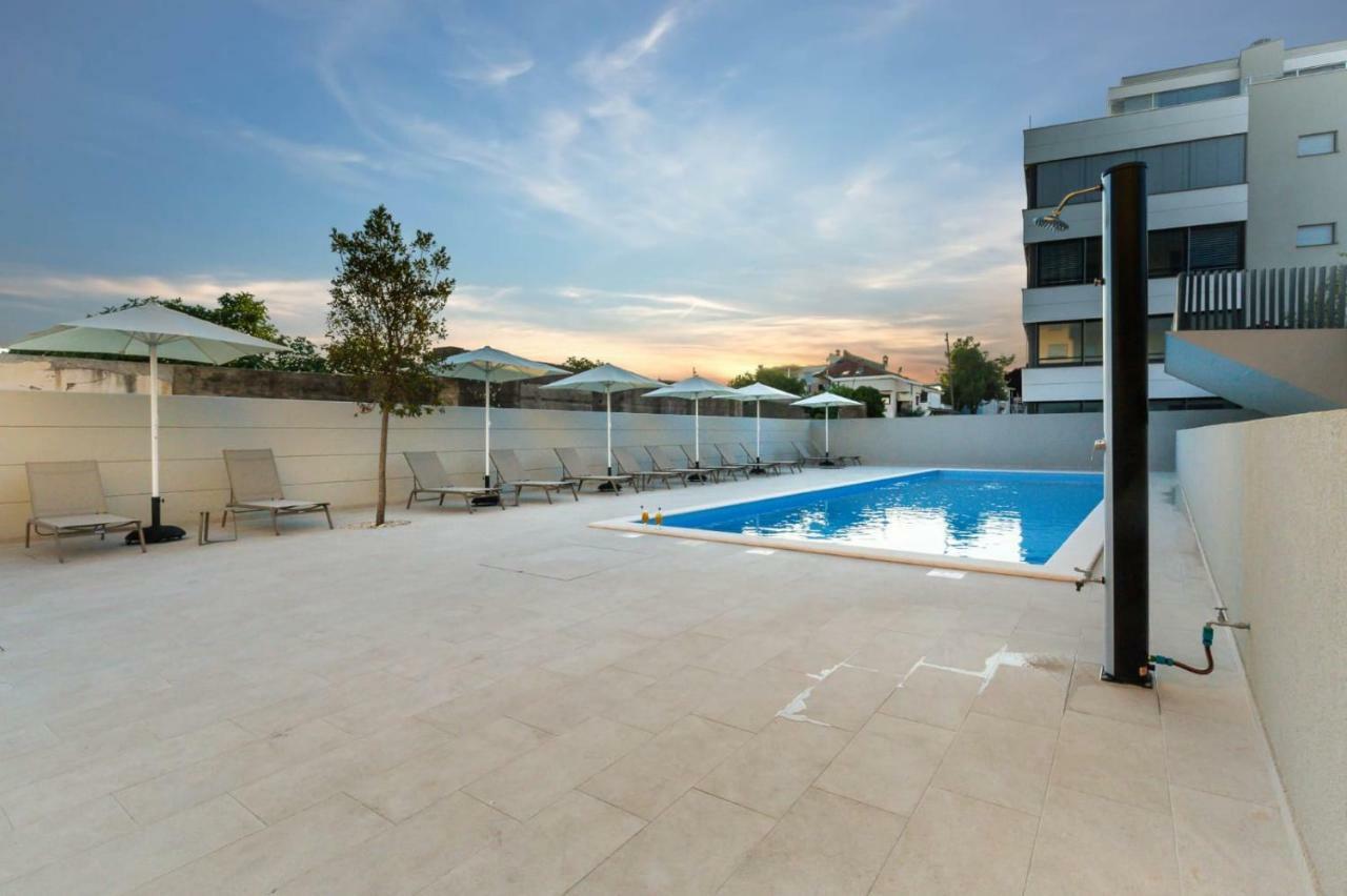 Shell Luxury Residences With Pool And Whirlpool Zadar Exterior photo
